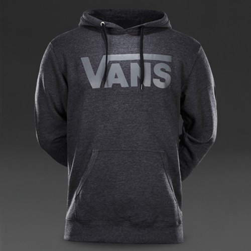 Vans Classic Pullover Hoodie Black Heather / Graphite for Men